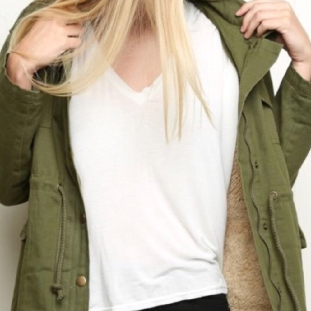 Brandy Melville Military Jacket